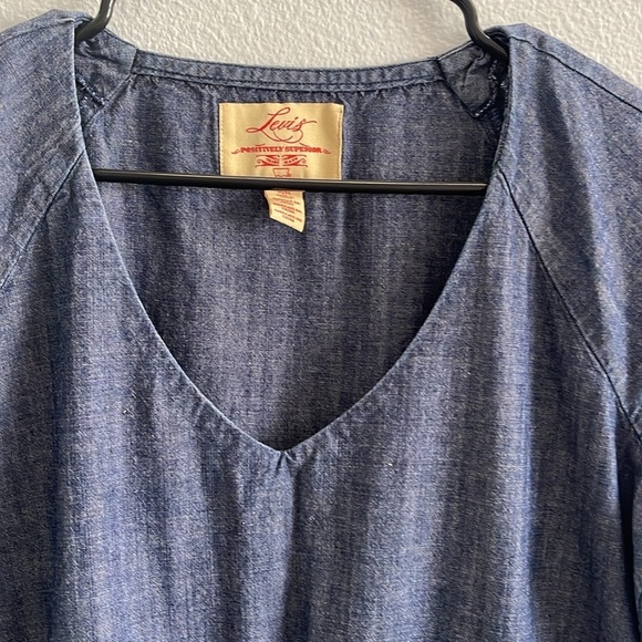 Levi’s Positively Superior Denim Dress Size Medium - Picture 3 of 6